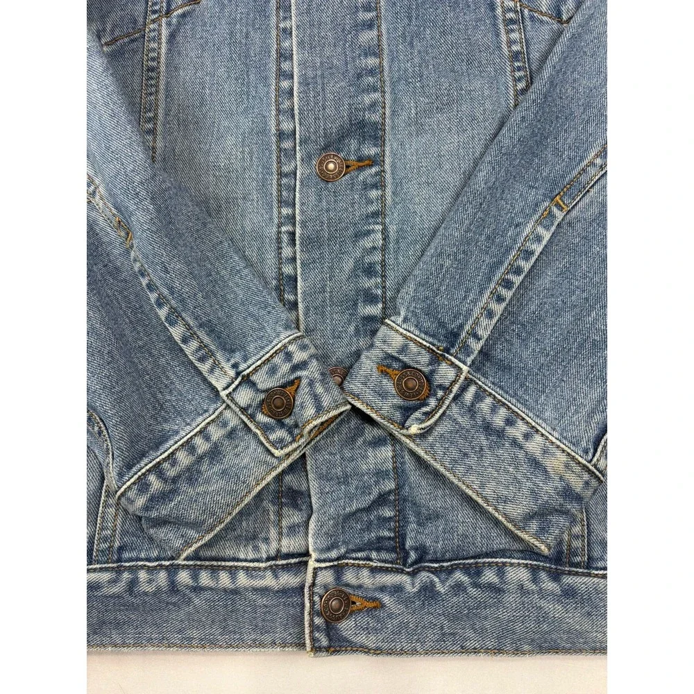 Levis Standard Trucker Blue Jean Denim Jacket 70507 Men XXL